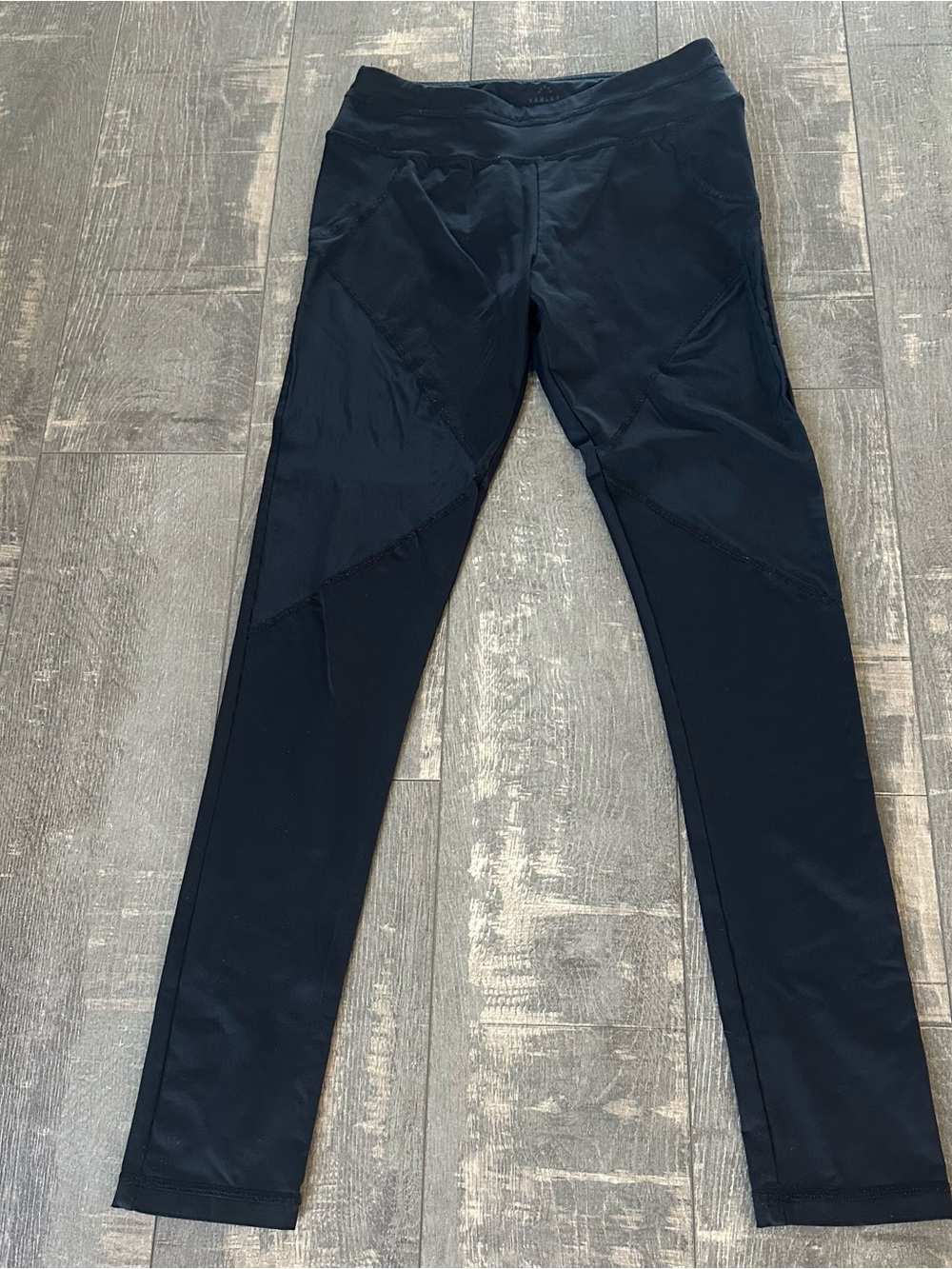 Varley Black Performance Leggings Medium/6 Mesh Panels